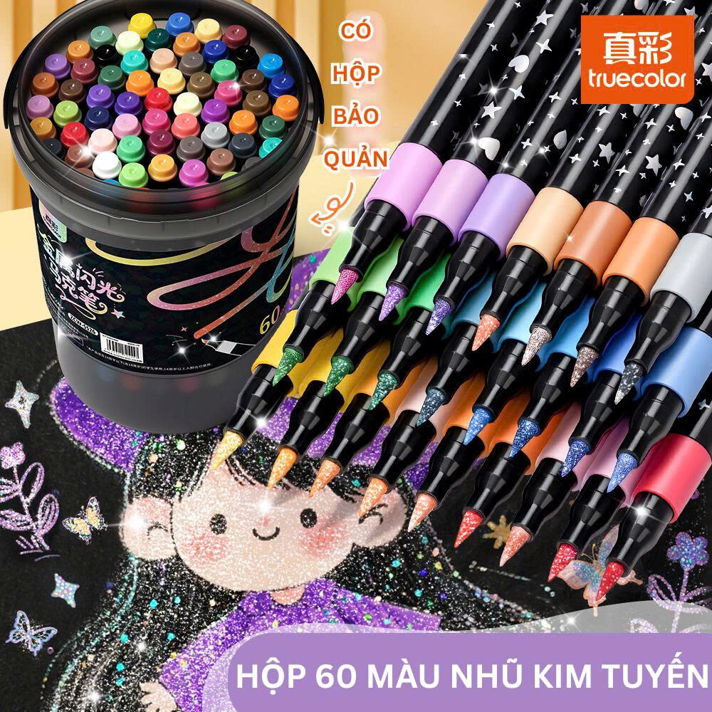 Hộp Màu Nhũ Kim Tuyến Hộp Màu Nhũ Kim Tuyến