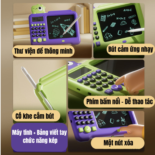 Máy Học Toán Thông Minh 2 Trong 1 – Giúp Bé Vừa Học Vừa Chơi, Rèn Tư Duy Toán Học Hiệu Quả 7 máy học toán thông minh 2 trong 1