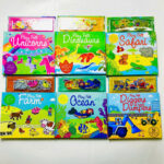 Bộ Play Felt Books gồm 6 chủ đề bằng vải nỉ cho bé 3 tuổi trở lên