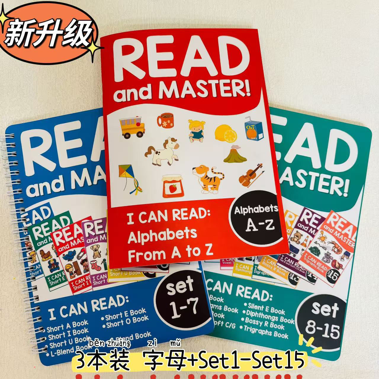 READ AND MASTER 3 CUỐN READ AND MASTER