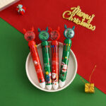 Set 2 Bút 10 Ngòi Noel – Món Quà Học Tập Siêu Dễ Thương Mùa Giáng Sinh 3 Set 2 Bút 10 Ngòi Noel
