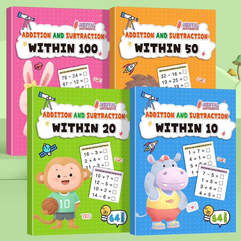 Mental Arithmetic – Luyện Cộng Trừ Trong Phạm Vi 10–20–50–100
