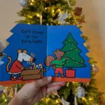 Trang sách bên trong Maisy’s Christmas Tree với tranh minh họa sống động.