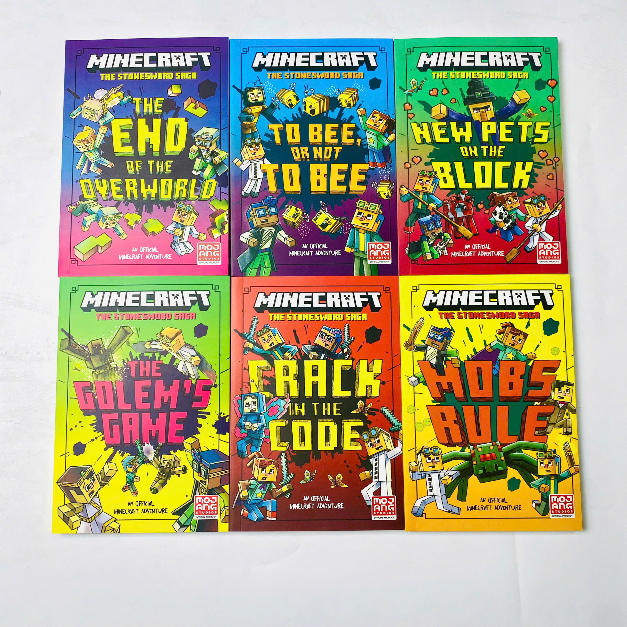 6 cuốn Minecraft The Stonesword Saga 6 cuốn Minecraft The Stonesword Saga