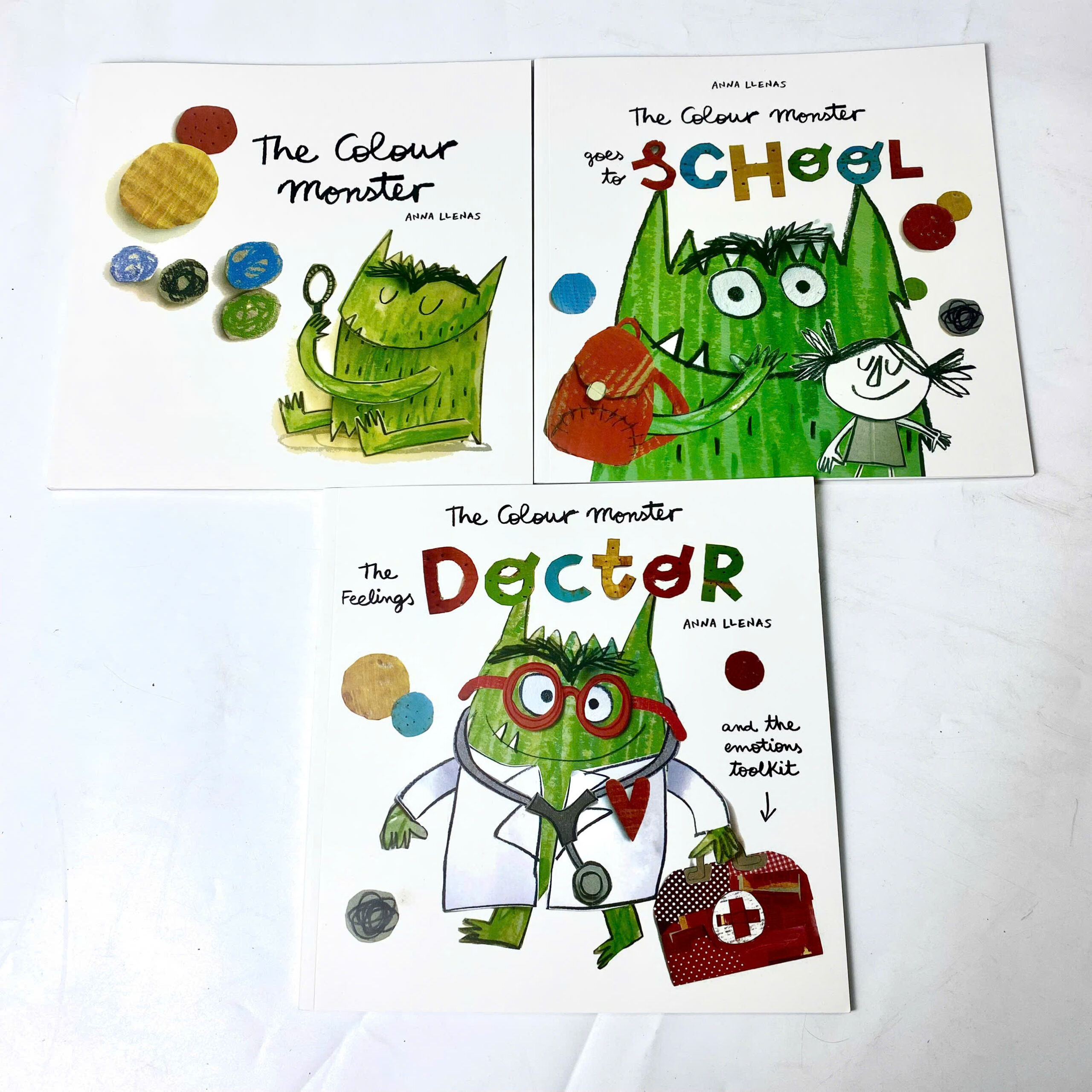 The Colour Monster 3 cuốn The Colour Monster