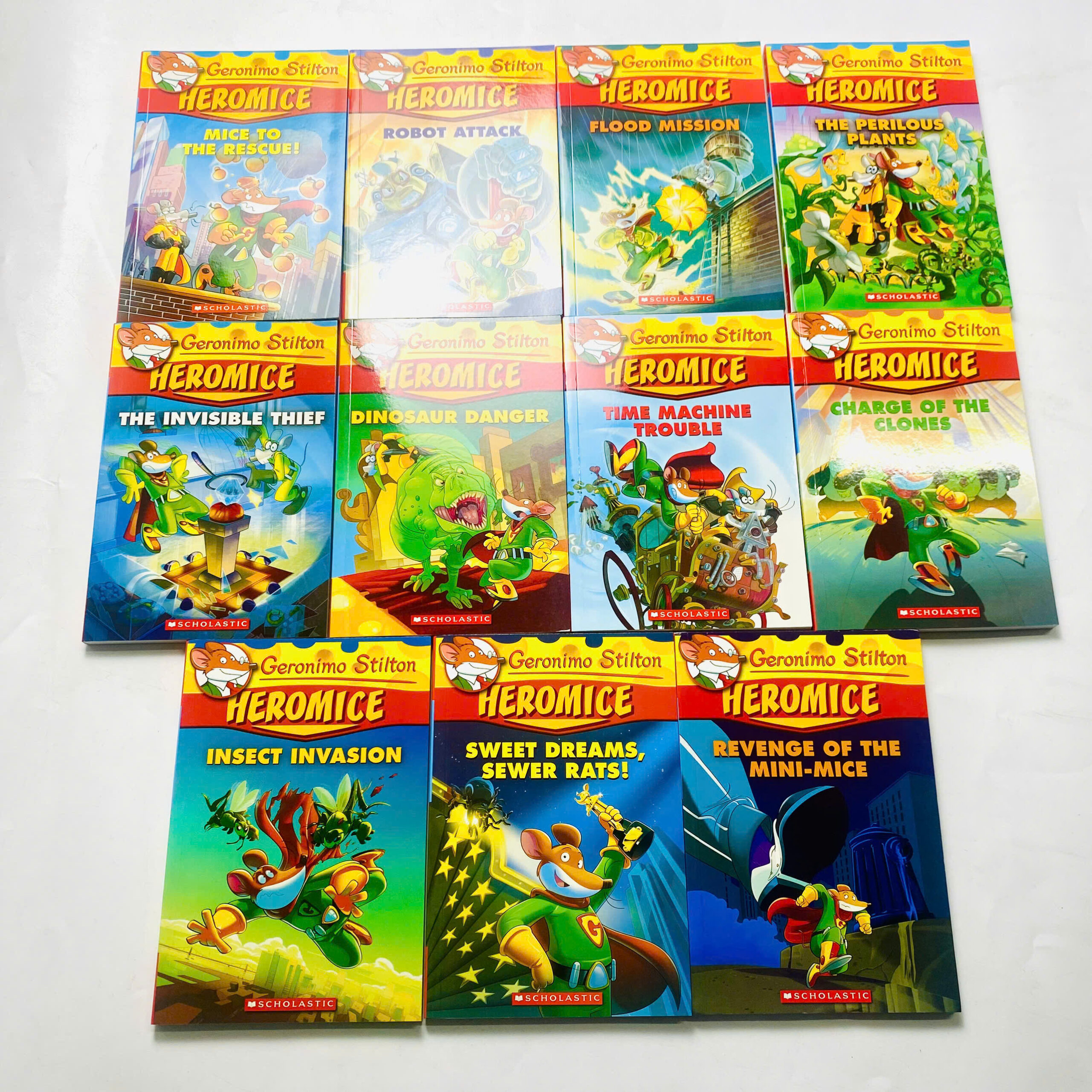 Geronimo Stilton Heromice 11 cuốn Geronimo Stilton Heromice
