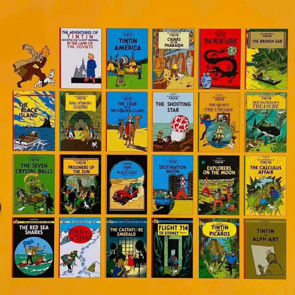 Tintin Collection 23 cuốn