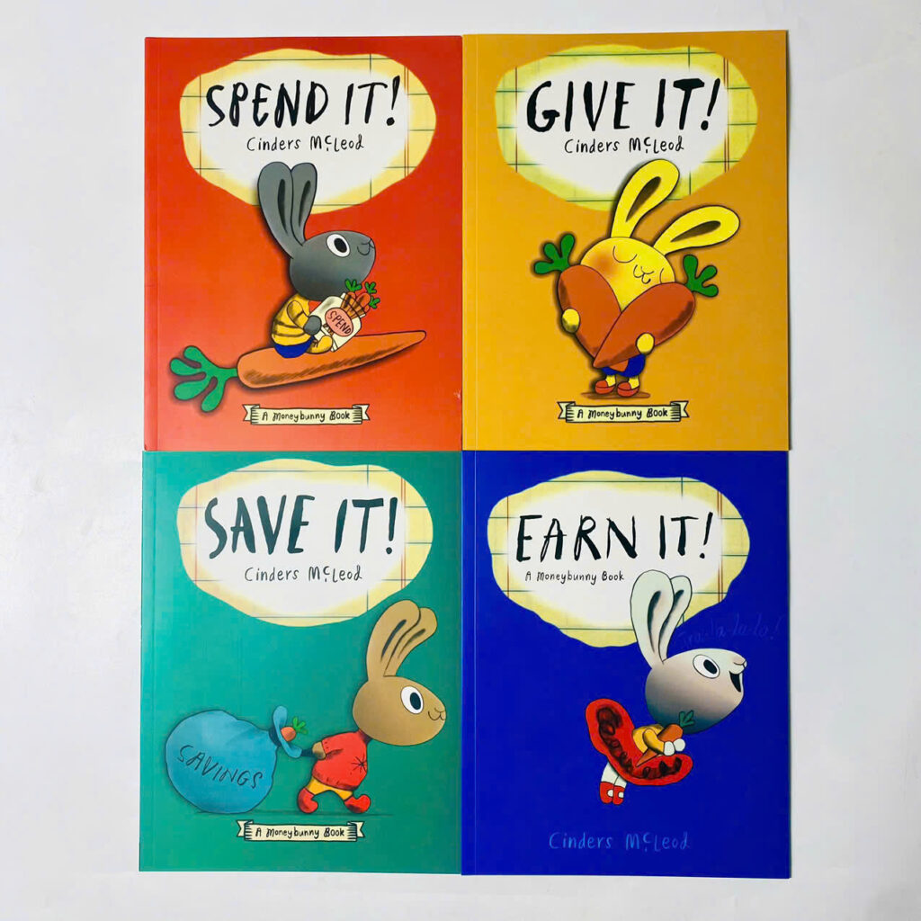 4 cuốn Moneybunny Book