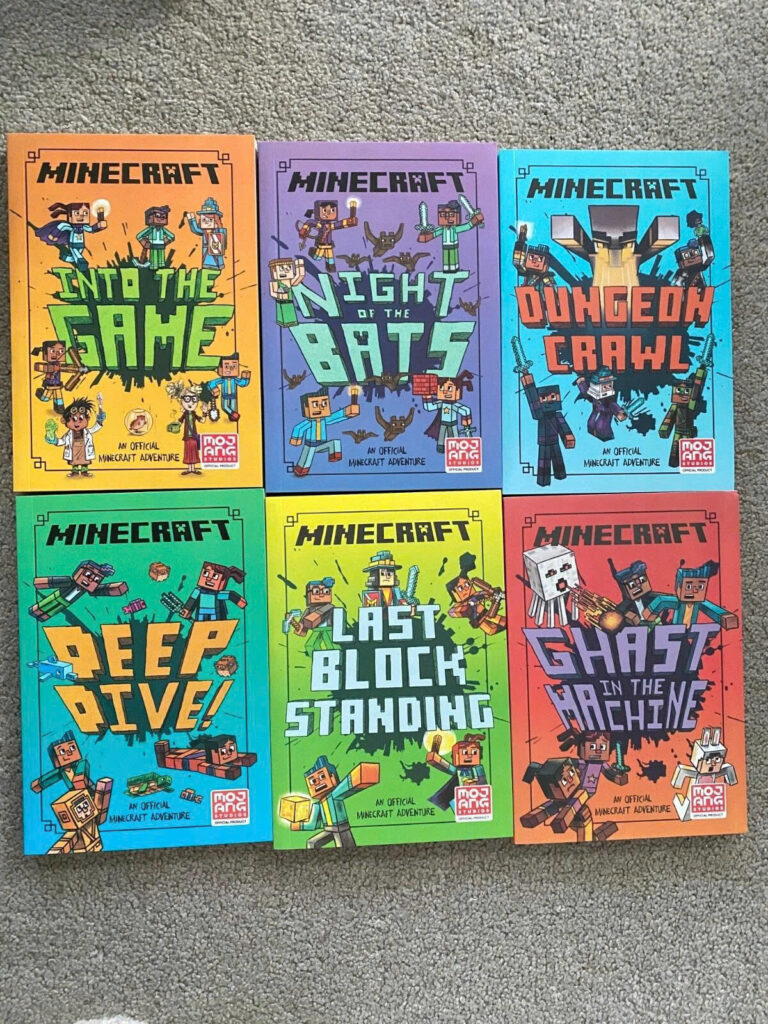 6 cuốn Minecraft Official Adventure Series
