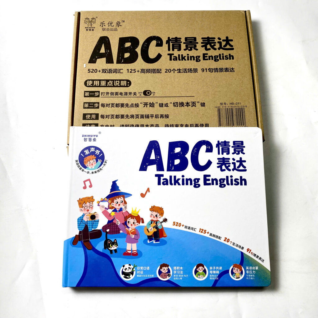 Sách Âm Thanh Song Ngữ Anh – Trung ABC Talking English