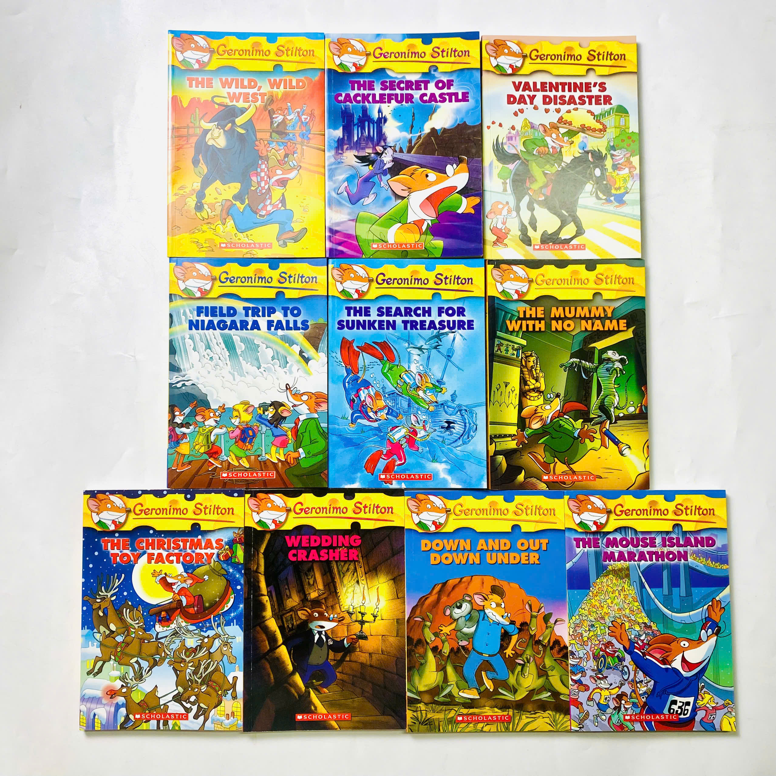 Geronimo Stilton – trọn bộ 10 cuốn (Tập 21–30) Geronimo Stilton – trọn bộ 10 cuốn (Tập 21–30)