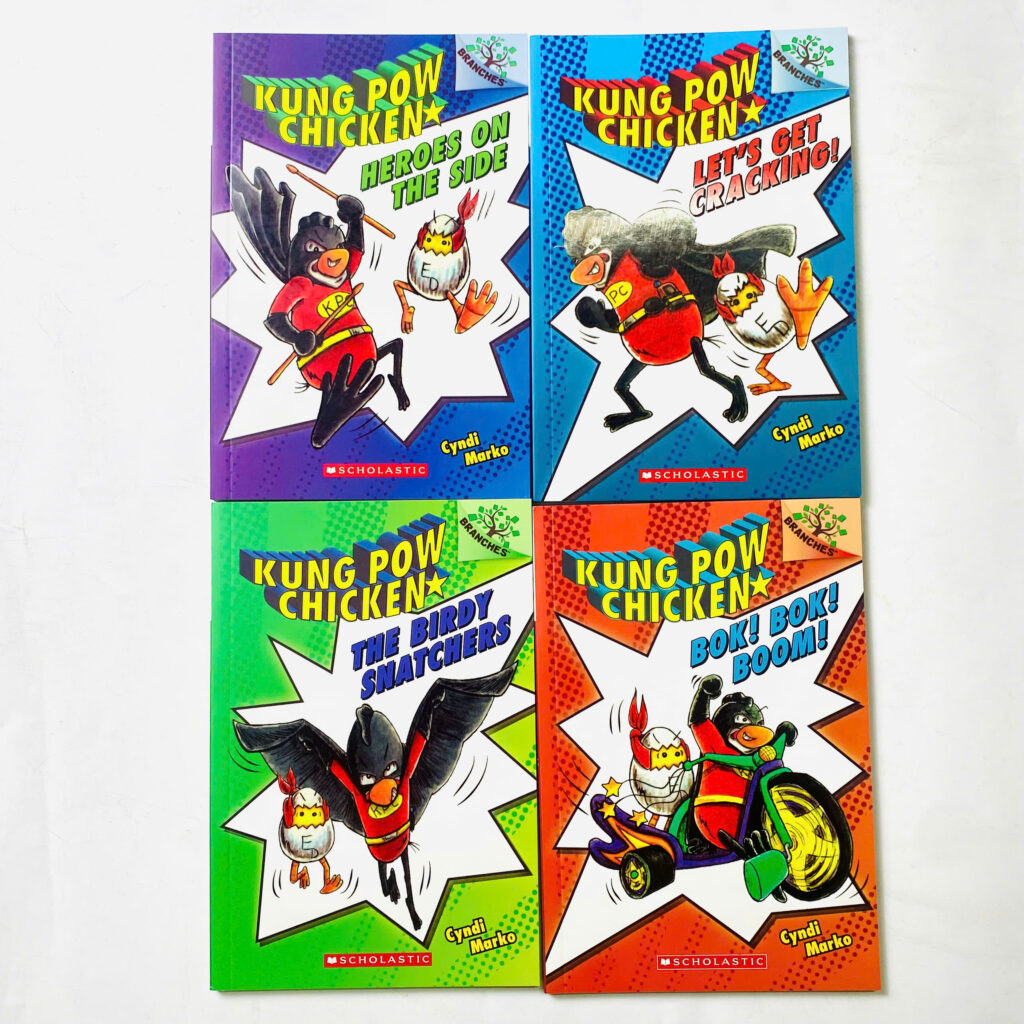 4 cuốn Kung Pow Chicken