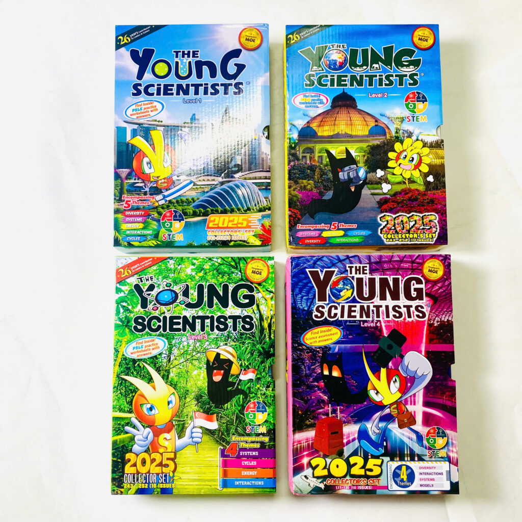 2025年The Young Scientists40冊 SÁCH NHẬP KHẨU] The Young Scientists 2025 – trọn bộ 4 boxset tạp